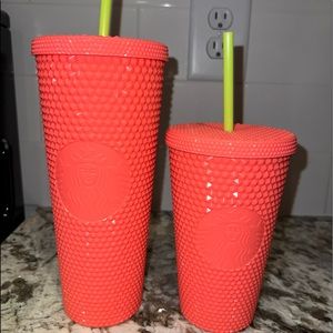 Starbucks Dragonfruit Summer ‘22 tumblers